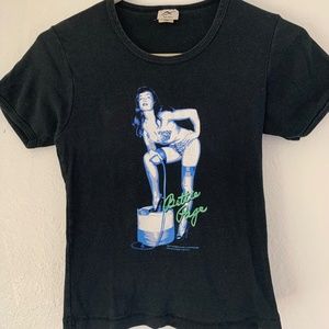 Bettie Page Women's Tight Fitting Tee